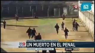 Un muerto por brutal pelea en el penal de Sierra Chica