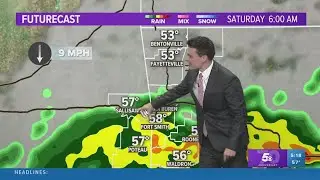 More rain to hit Arkansas this weekend | Forecast April 27, 2023
