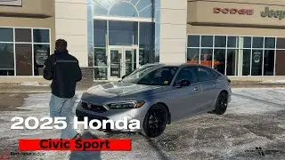Fresh on the Lot: 2025 Honda Civic Sport Hybrid Walkaround with Jarod at Redwater Dodge