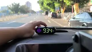 G9 GPS HUD Heads Up Display Car Speedometer Smart Digital Alarm Car Electronics for All Cars