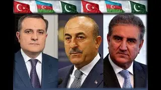 Pakistan, Turkey & Azerbaijan Foreign Ministers Joint Press Conference in Islamabad