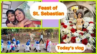 Feast Day vlog || All are invited 🎉for Keziah’s 1st Holy Communion 😊#goanvlogger #konkanivlog 