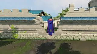 Getting 120 agility on the Falador wall shortcut