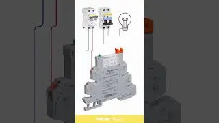 How to Wire a Relay Module with Two Power Switches and a Load.