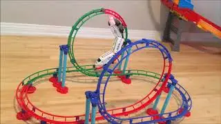 Ремонт поезда Coaster Grand-Roller Bullet Train, который отсоединяется, когда переворачивается на петле
