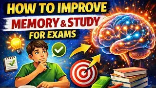 🧠⚡ Boost Your Memory & Study with Confidence | Easy Memory Tips for Exams 🚀