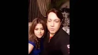 Maria Wasti and Tony Navaid Rashid in a mutual admiration spree