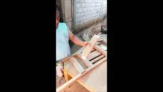 Cara pertukangan membuat kursi makan minimalis yang indah dan elegan #live #videos