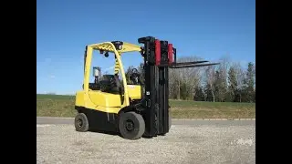 Stapler - Hyster Diesel H2.5FT - Triplexmast und Seitenschieber