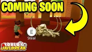 NEW DINOSAUR MUSEUM ROBBERY SNEAK PEAK! | Roblox Jailbreak New Mini Update