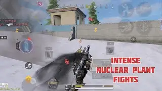 Intense Nuclear Plant fights Solo vs Squads gameplay COD Mobile 