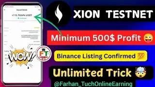Xion NFT Mint & 500$ Claim || Xion Testnet Airdrop Eligibility || Binanace Listing ||সম্পুর্ন Free💯