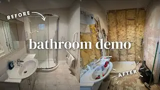 Bathroom Demolition | Our Ensuite Renovation & Makeover | Louise Henry