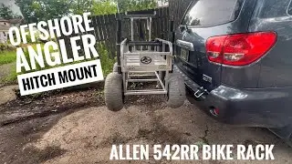 TOO EASY!!! Surf Fishing Cart Hitch Rack