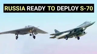 Eventually Russia is Ready To Deploy S-70 Okhotnik-B Stealth Drone With the Su-57 Fighter.