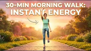 30-Min Morning Walk: Instant Energy & Boosted Metabolism