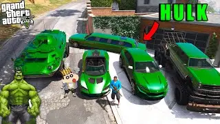 COLLECTING HULK SUPERCARS IN GTA5 | FRANKLIN & SHICNHAN | SK PLAYS