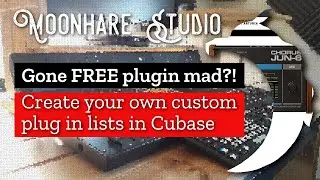 Customise your Cubase plugin lists