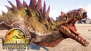 DIORAJASAUR IN JURASSIC WORLD EVOLUTION 2!!!