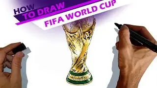FIFA World Cup Trophy - How to draw