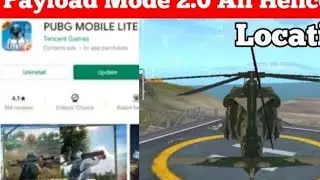 Pubg Mobile Lite Payload Mode 2.0 Helicopter Location's | Cute Sou XD