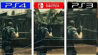 Resident Evil 5 | Switch vs PS3 vs PS4 | Framerate Test | FPS Comparison