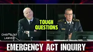 LAWYER vs ONTARIO PROVINCIAL POLICE OFFICIAL Emergencies Act Commission Investigation #canada