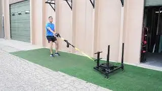 Single Arm Sled Pull
