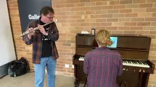Improvised Tune on Flute and Piano - Gaines Post and Chris Emmerson