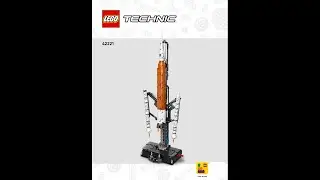 LEGO 42221 Instructions | Technic | NASA Artemis Space Launch System Rocket | Space