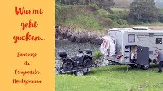 #028 - Mit dem Wohnmobil und Quad durch Nordspanien..A Guarda, Santiago de Compostela