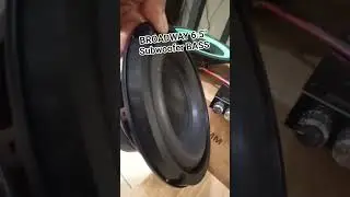 BROADWAY SUBWOOFER BASS SPEAKER 6.5