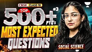 Class 10 SST Most Repeated PYQs | Class 10 Social Science Boards 2026 | Supriya Ma'am
