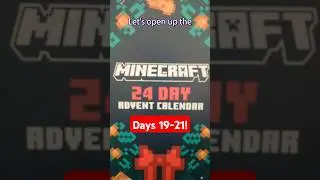 Адвент-календарь Minecraft на 19&ndash;21 дни! | #minecraft #adventcalendar