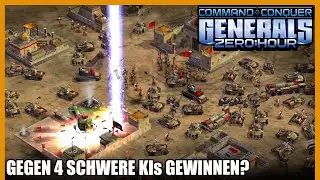Gegen 4 schwere KIs gewinnen? 😏 | Command & Conquer Generals - Die Stunde Null Let's Play #10
