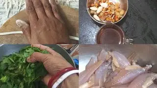 Husband এর আবদারে নিজে হাতে কেটে চুষি পিঠে করে সবাইকে খাওয়ালাম।