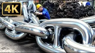 This Is How The World's Strongest Anchor Chains Are Made