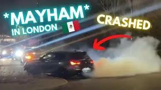 LONDON CAR MEETS ARE MENTAL! - CRAZY DRIVING & STREET RACING