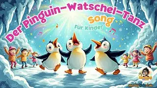 Der Pinguin-Watschel-Tanz – Kinderlied zum Mitsingen & Mitmachen