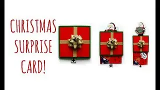 Card di NAtale a Sorpresa BELLISSIMA!!!! (Natale scrapbooking) Arte per Te