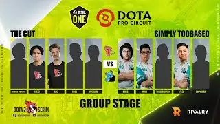 The Cut vs simply TOOBASED - DPC NA 2021/22 Tour 2: Division I - Group Stage - B03