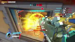[Pharah Highlight] Trying to secure objective
