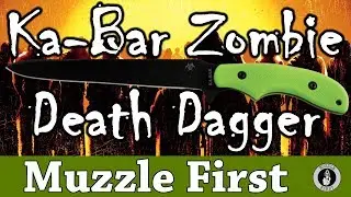 Ka-Bar Zombie Death Dagger - A Wicked Blade By Ka-Bar - Remake Of The Western L77 Blade Of WWII