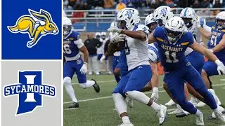 #4 South Dakota State vs Indiana State Highlights | 2025 FCS Football Week 10