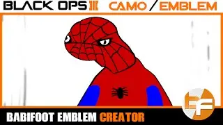 Black Ops 3 Emblem Tutorial 072 - Spoderman #Babifoot