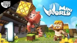 MINI WORLD BLOCK ART - Gameplay Walkthrough Part 1 - Games For Kids