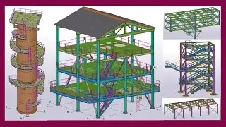 1. Создание колонны в Tekla Structure