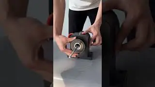 Pneumatic spindle chuck, hollow rotary chuck, automated pneumatic chuck. #collet #chuck #automobile