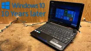 Запуск оригинальной Windows 10 на нетбуке