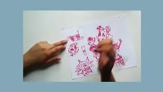 sketch with me / rambling - what influenced my art?